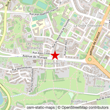 Carte de « Place Lorjou » sur OpenStreetMap