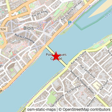 Carte de « Pont Jacques-Gabriel » sur OpenStreetMap
