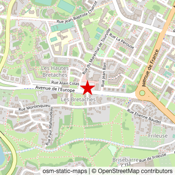 Carte de « Place Lorjou » sur OpenStreetMap