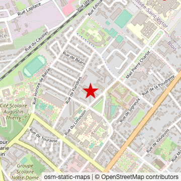 Carte de « Théâtre Nicolas-Peskine » sur OpenStreetMap