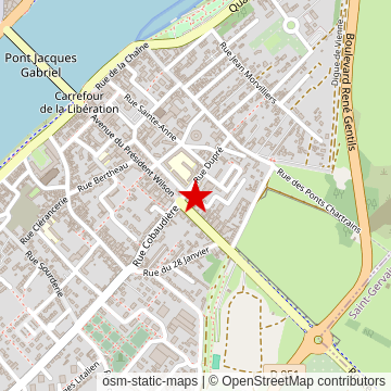 Carte de « Association de loisirs et de culture en Vienne (ALCV) » sur OpenStreetMap