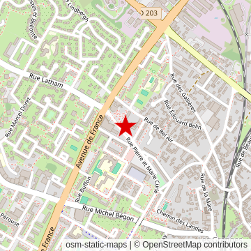 Carte de « Escale & Habitat » sur OpenStreetMap