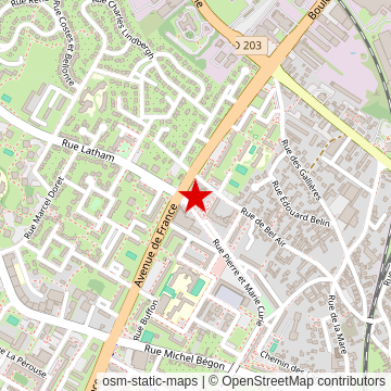 Carte de « Maison de Bégon » sur OpenStreetMap