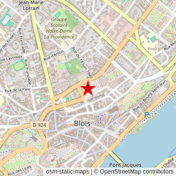 Carte de « Place de la République » sur OpenStreetMap