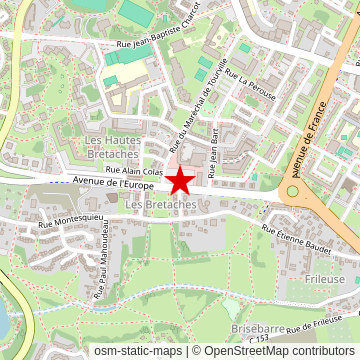 Carte de « Place Lorjou » sur OpenStreetMap